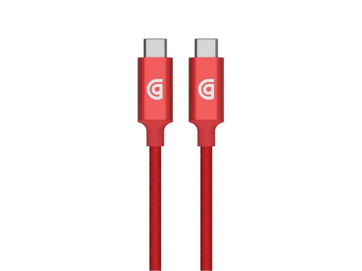 Griffin Premium USB-C naar USB-C kabel - 180cm - Rood