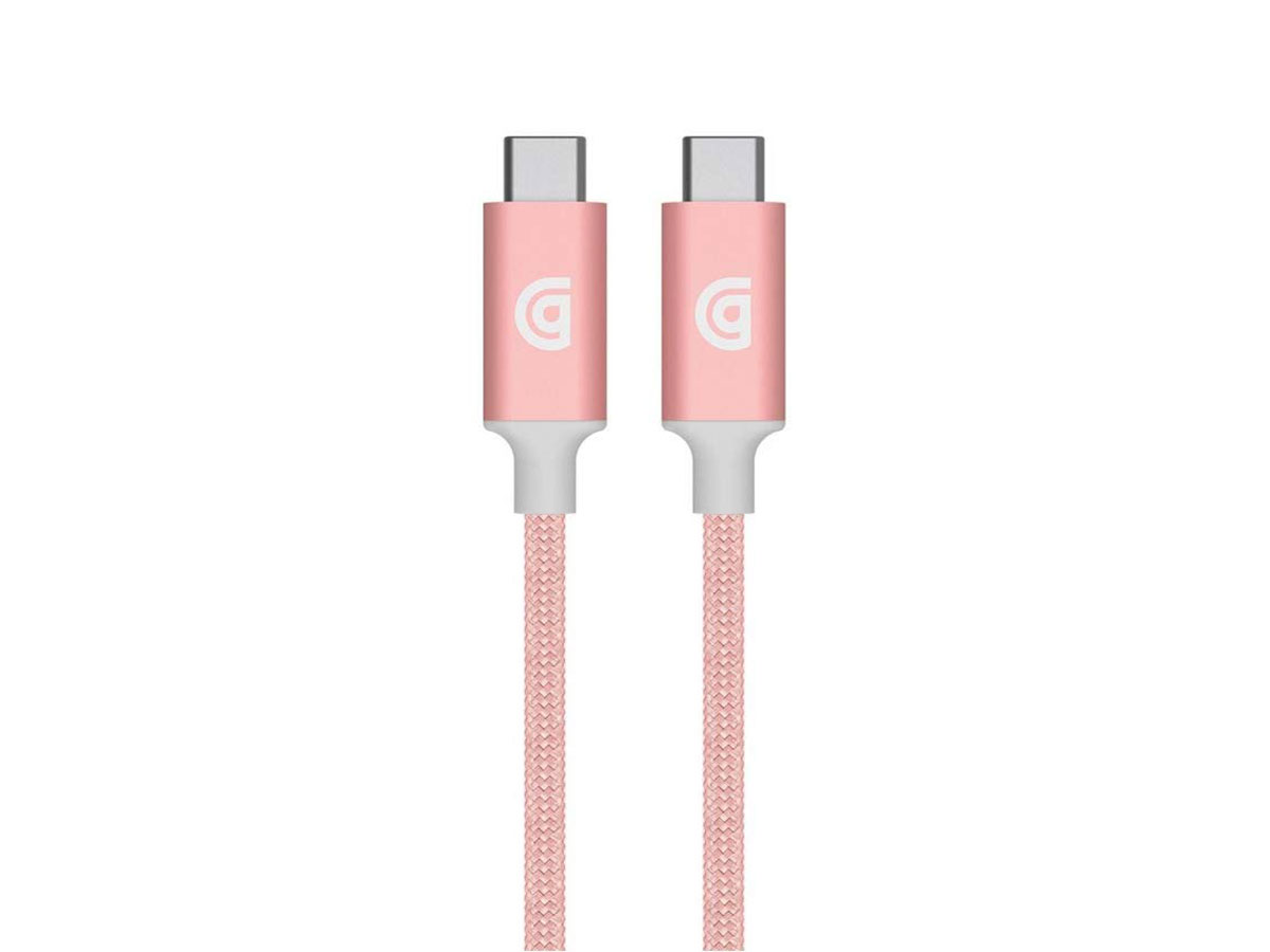 Griffin Premium USB-C naar USB-C kabel - 180cm - Rosé Goud