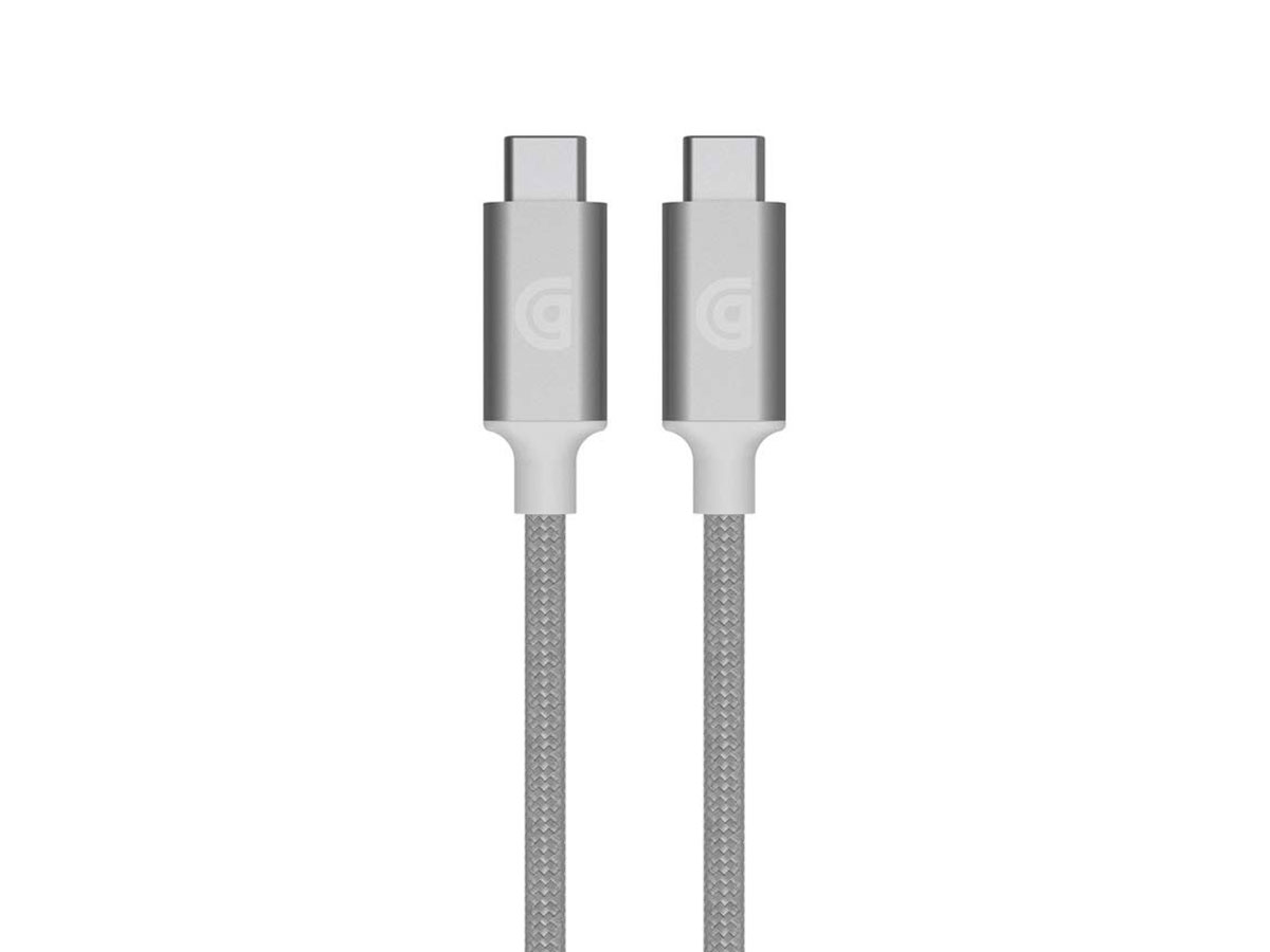 Griffin Premium USB-C naar USB-C kabel - 180cm - Zilver