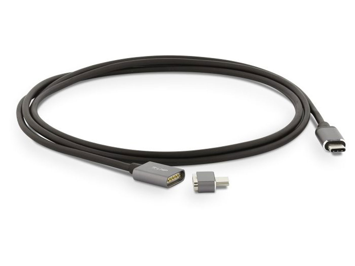 LMP Magnetic Safety Cable - MagSafe USB-C Kabel (Space Grey)
