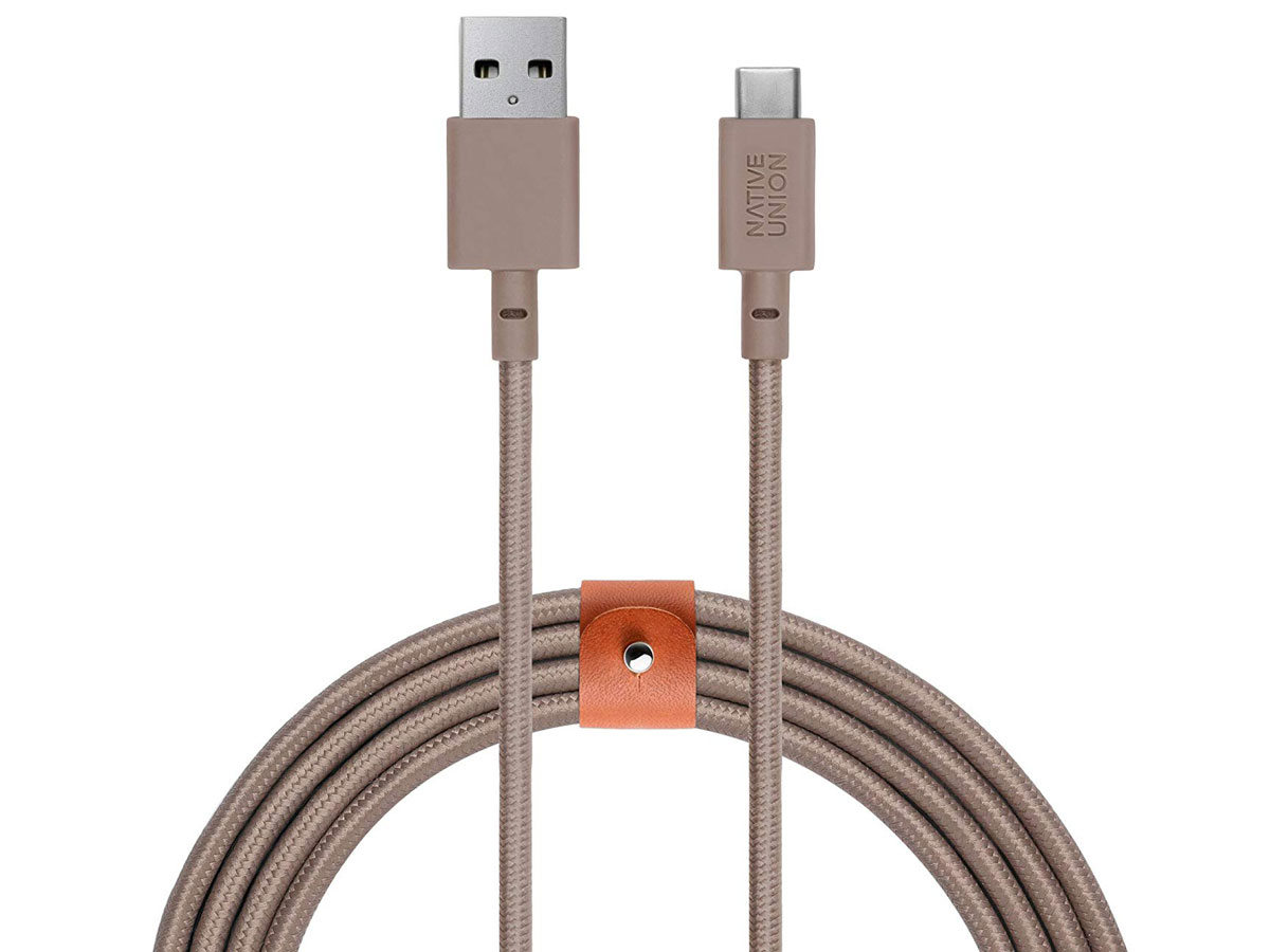 Native Union Belt Cable XL - Design USB-C kabel (3m)