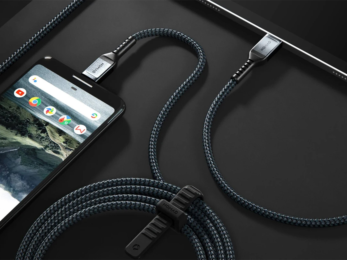 Nomad Kevlar Cable USB-C naar USB-C Kabel 100W - 150cm