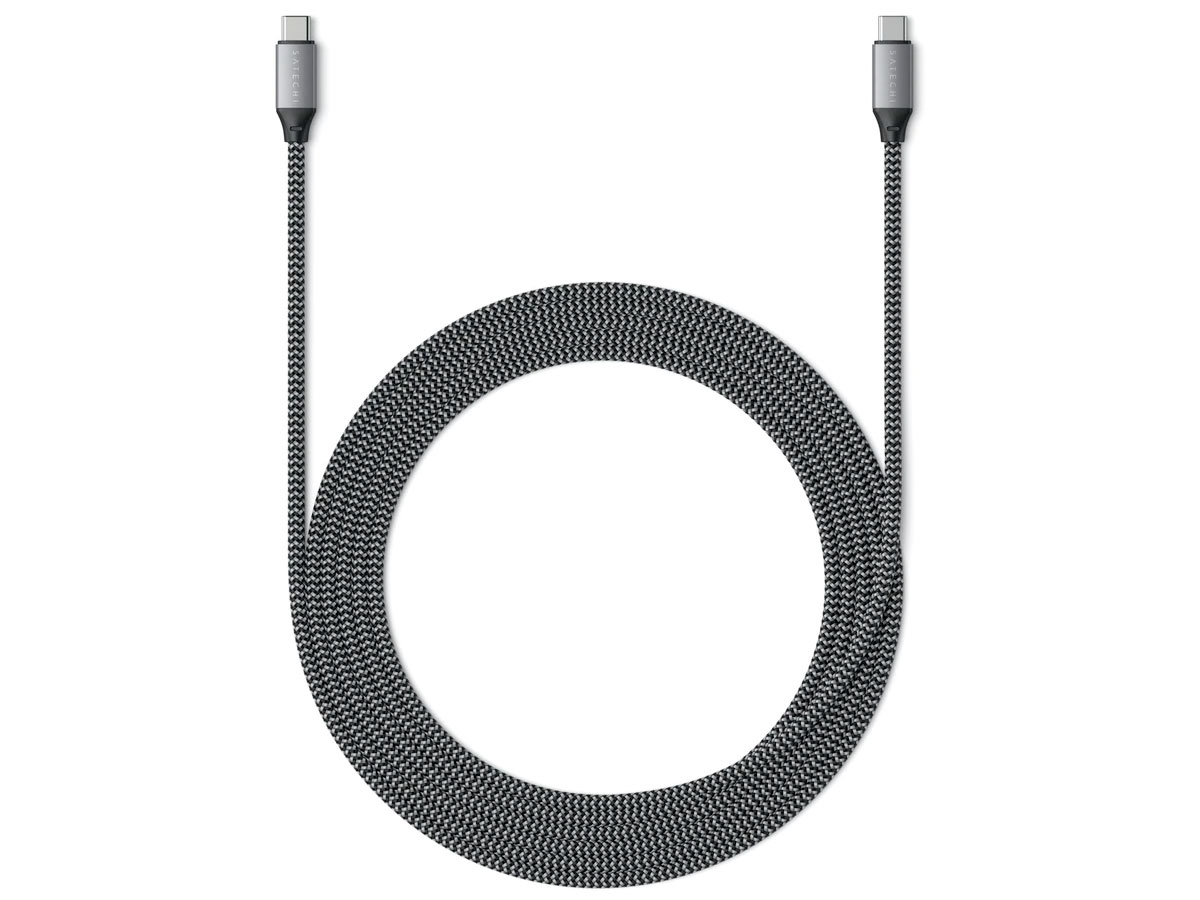 Satechi 100W USB-C naar USB-C oplaadkabel - 200cm