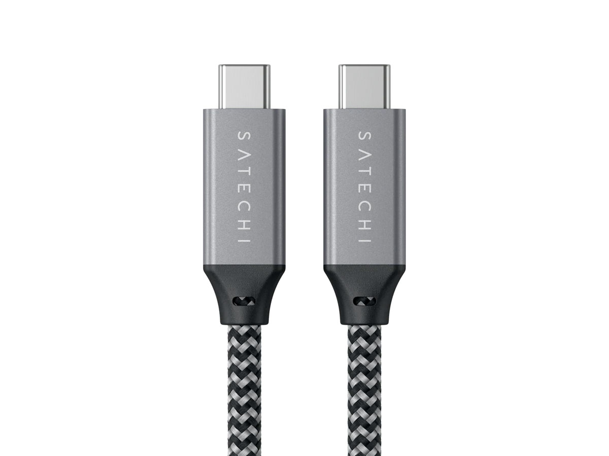 Satechi USB4 USB-C oplaadkabel - 25cm - Thunderbolt 4 compatible