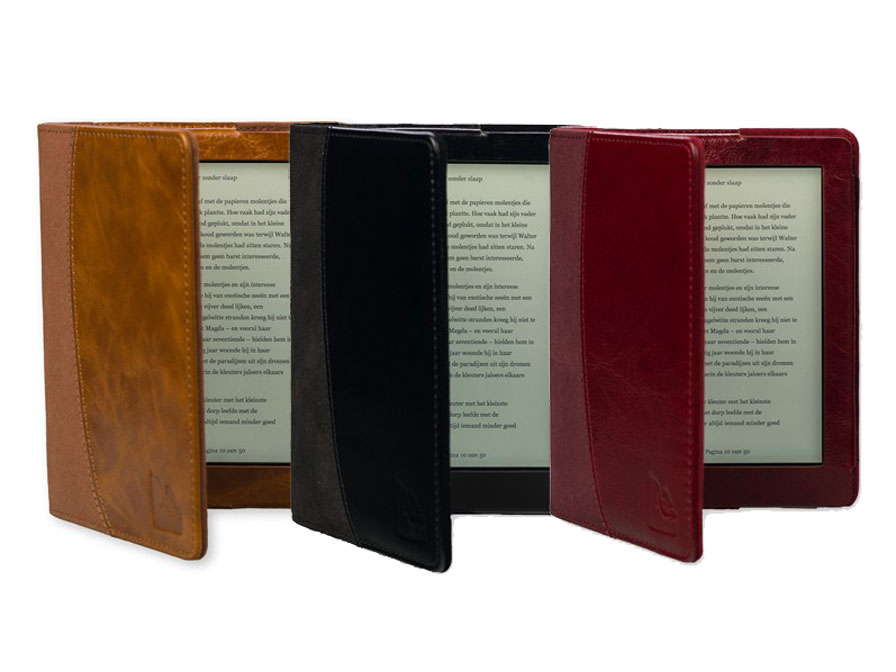 Gecko Echt Leren Case voor Kobo Aura