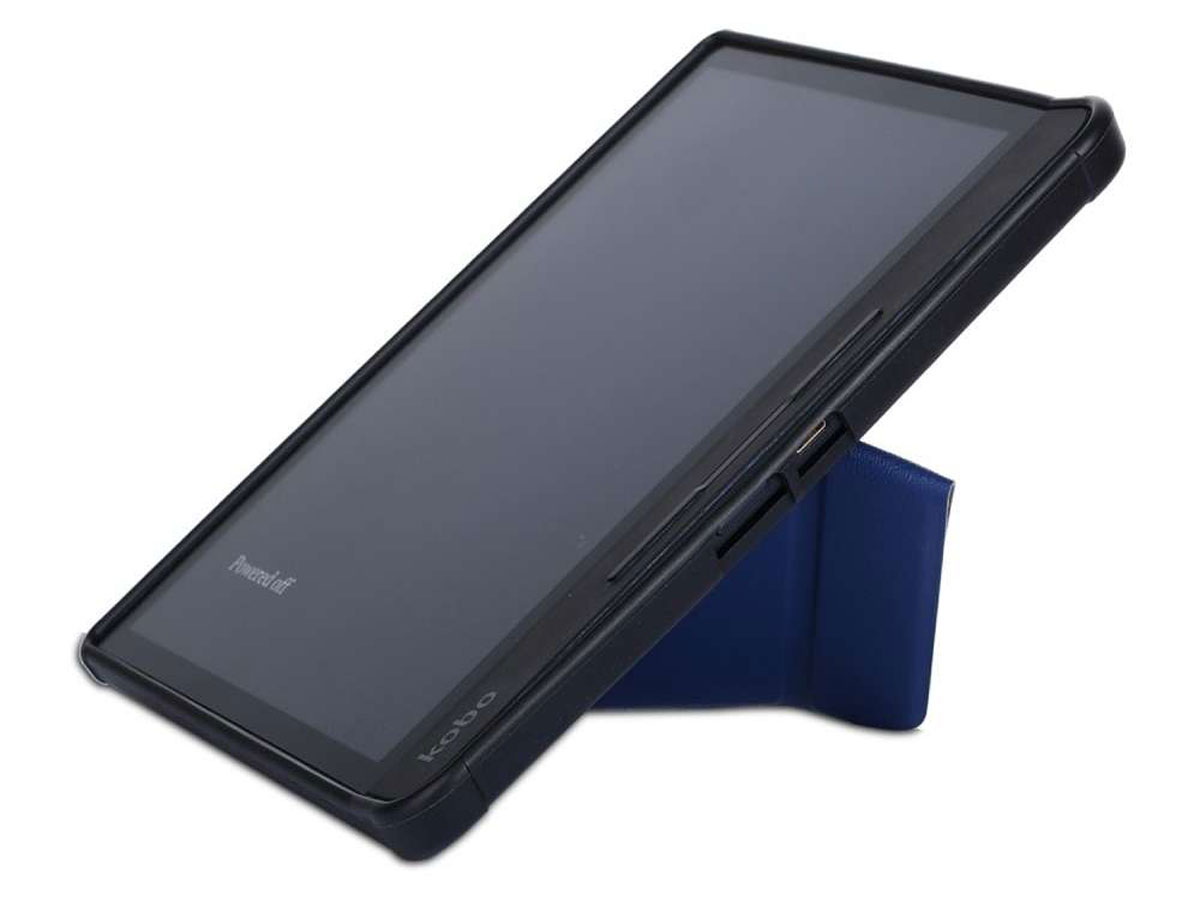 Just in Case Stand Cover Blauw - Kobo Forma Hoesje