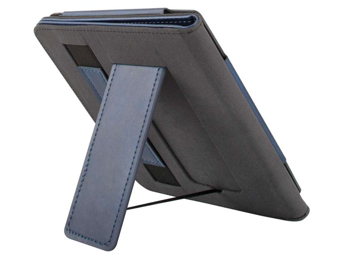 Just in Case Stand Grip Case Donkerblauw - Kobo Libra 2 Hoesje