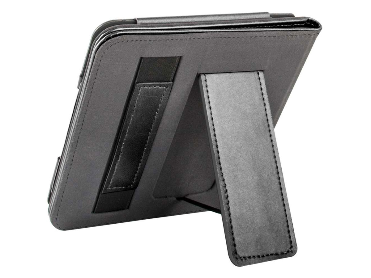 Just in Case Stand Grip Case Zwart - Kobo Libra 2 Hoesje