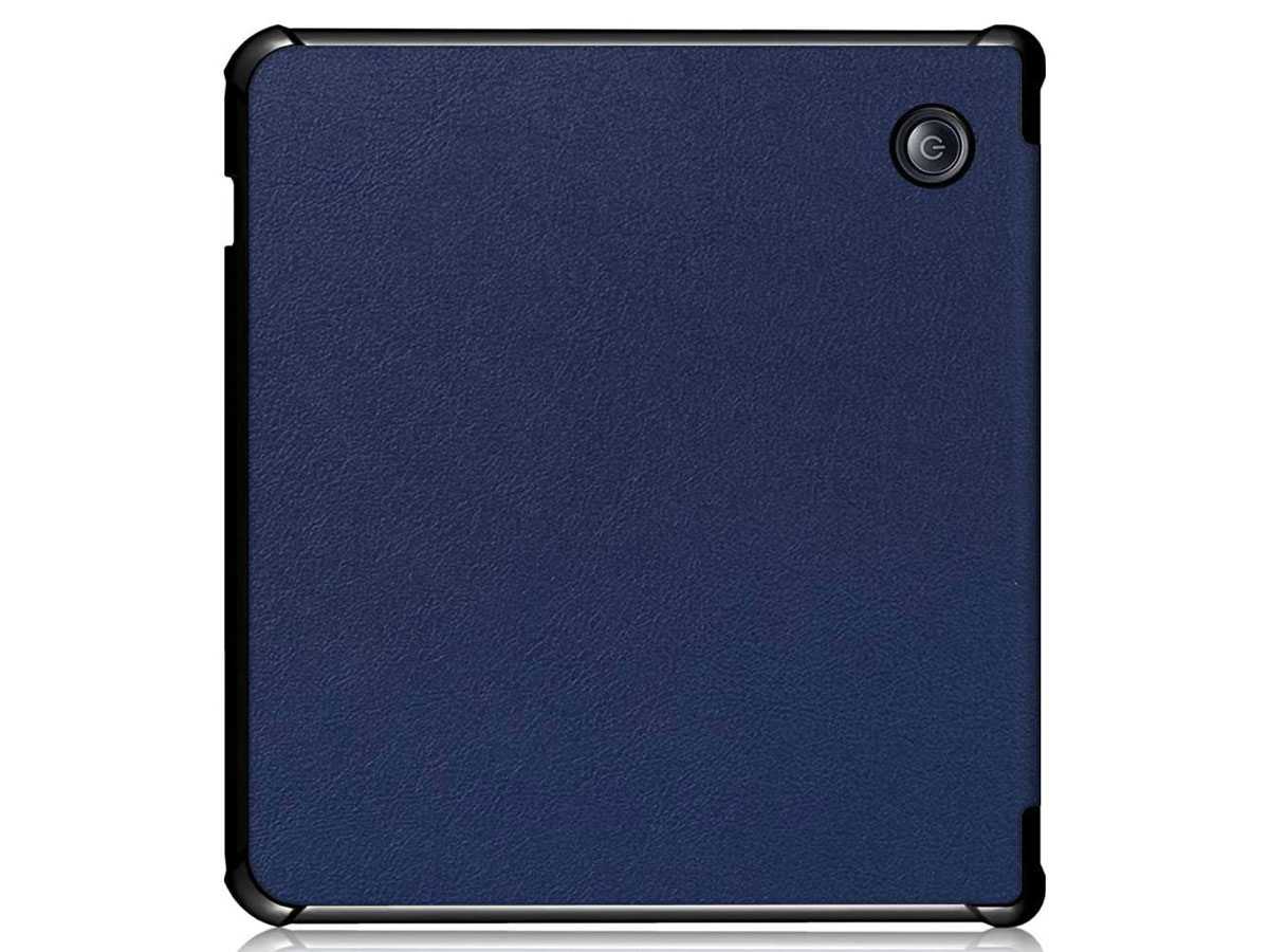 Just in Case Stand Cover Blauw - Kobo Libra H2O Hoesje