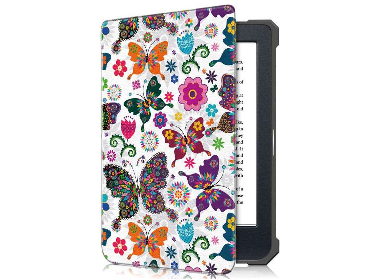 Just in Case Smart Cover Butterflies - Kobo Nia Hoesje