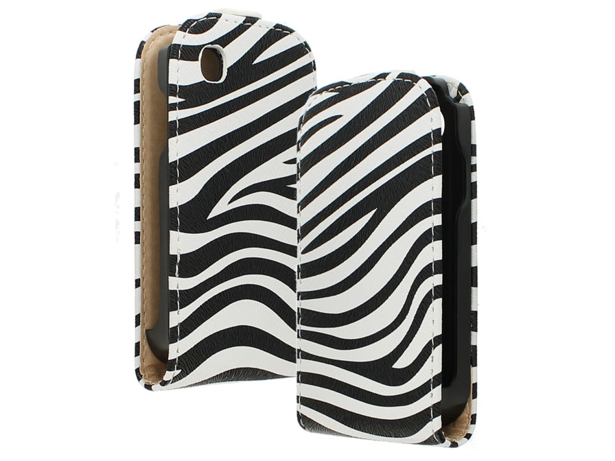 Zebra Flip Case Hoesje voor LG L40