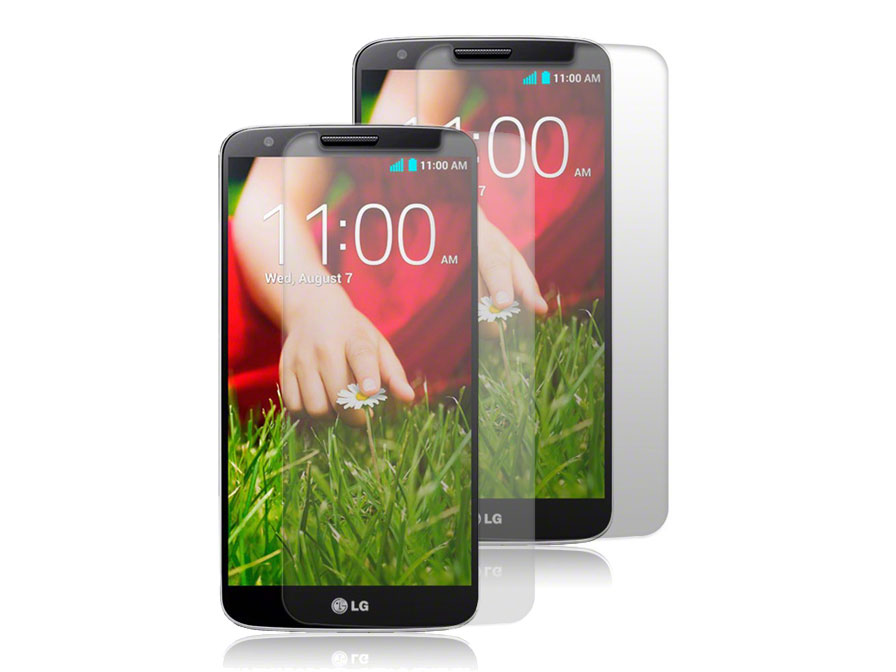Clear Screenprotector voor LG G2 (2-pack)