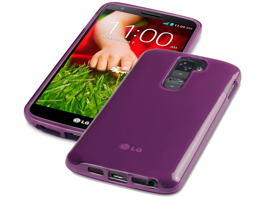 CaseBoutique Clear TPU Skin Case Hoesje voor LG G2