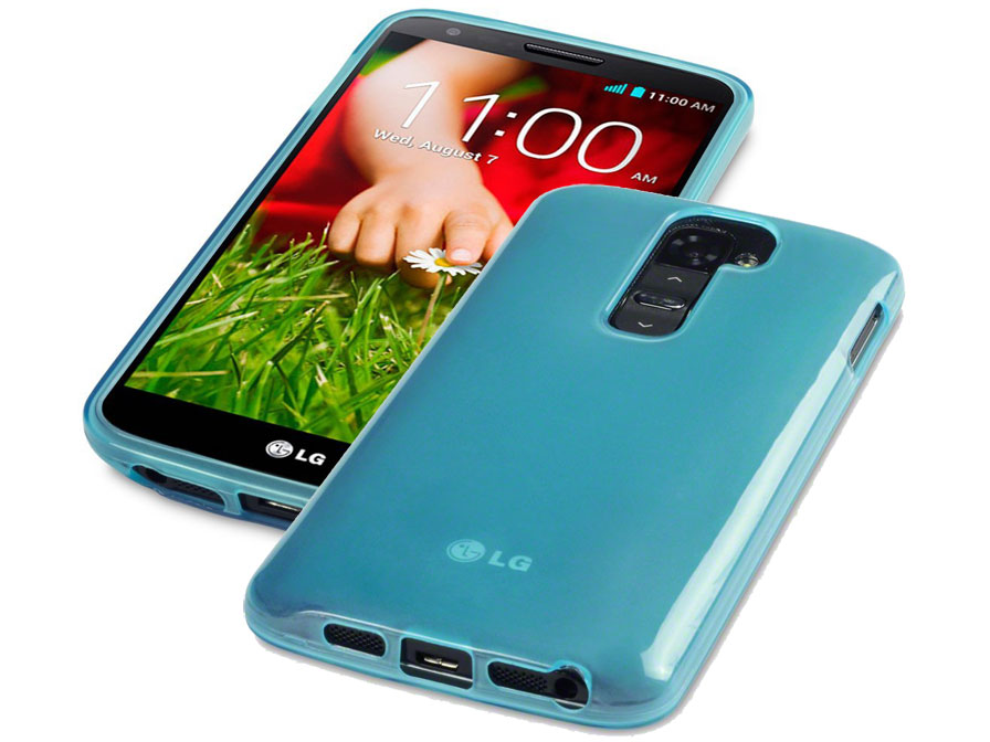 CaseBoutique Clear TPU Skin Case Hoesje voor LG G2