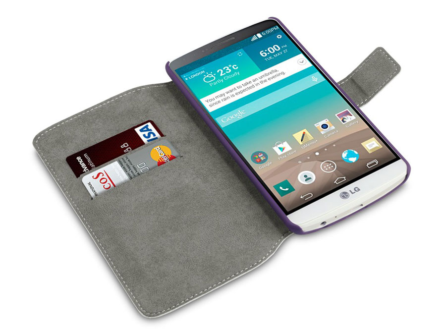 Covert UltraSlim Book Case - Hoesje voor LG G3