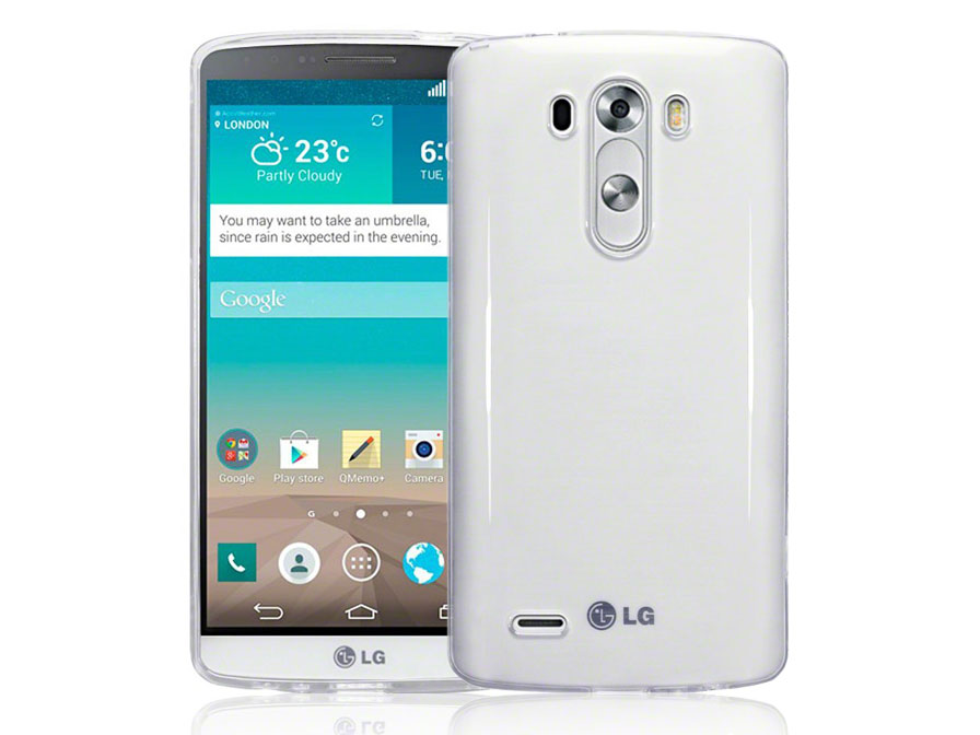 TPU Crystal Case - Doorzichtig Hoesje voor LG G3