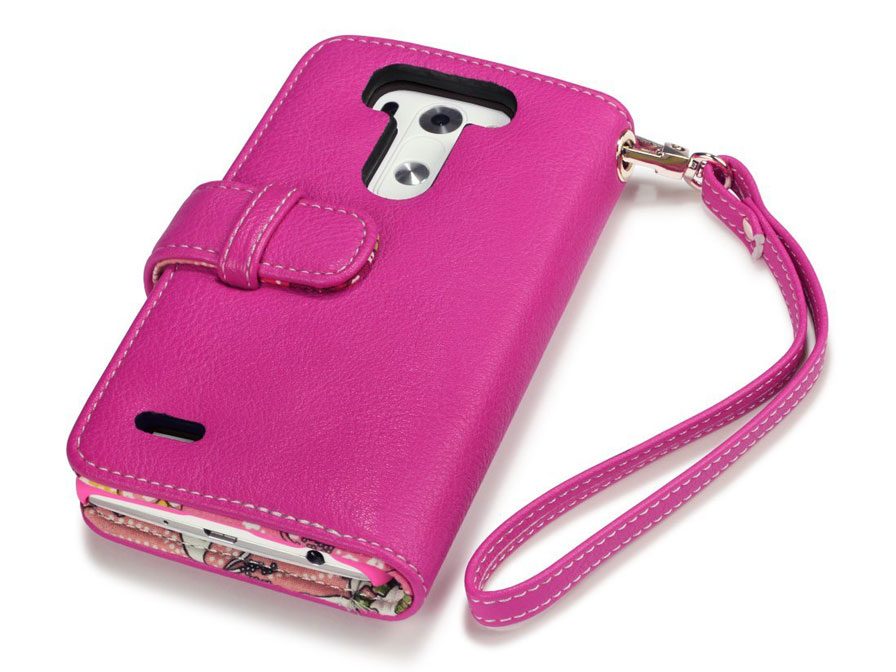 CaseBoutique Lily Wallet Case - Hoesje voor LG G3 S