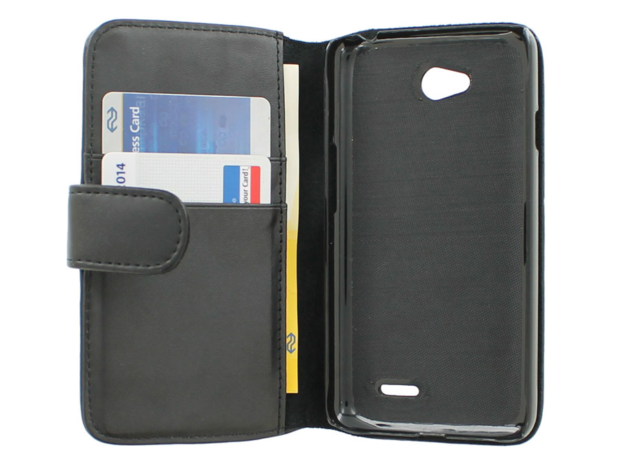 Classic Leather Book Case - LG L70 hoesje