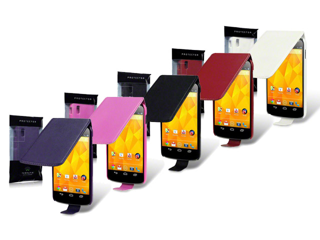 CaseBoutique UltraSlim Topflip Case Hoesje voor LG Nexus 4