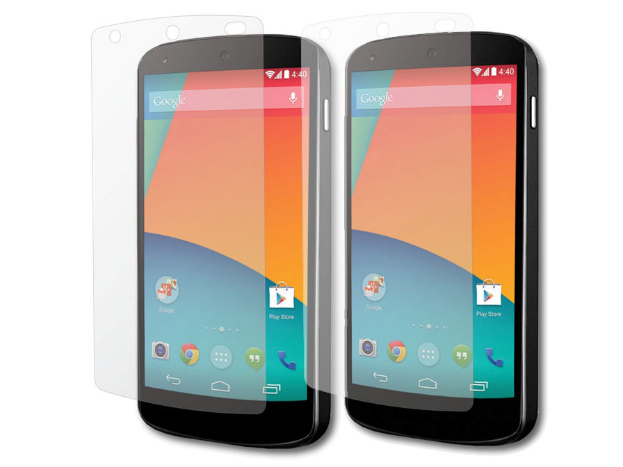 Clear Screenprotector voor LG Google Nexus 5 (2-pack)