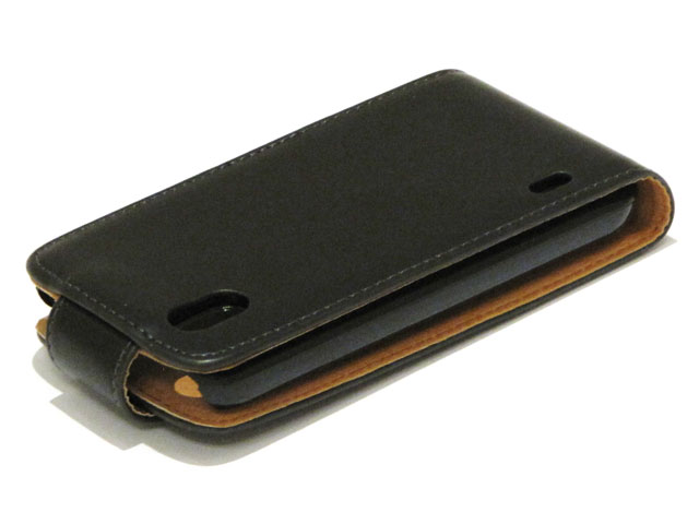 Classic Leather Case voor LG Optimus Black (P970)