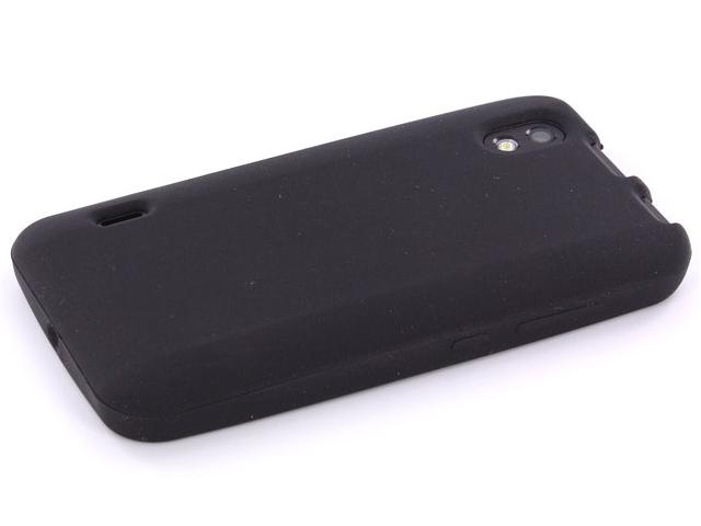 Silicone Skin Case Hoes voor LG Optimus Black