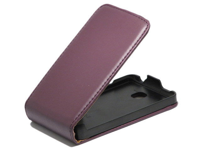 Slim Elegant Leather Flip Case voor LG Optimus L3 II 