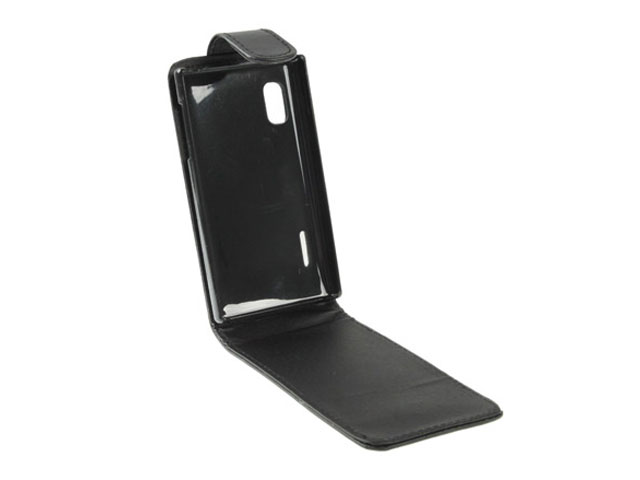 Business Leather Flip Case voor LG Optimus L5 (E610)