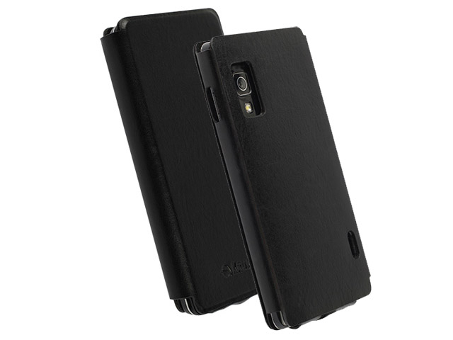 Spreek luid camouflage Verdorie Krusell Dönso FlipCover Sideflip Case Hoesje voor LG L5 II