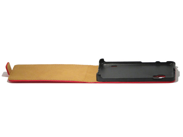 Slim Elegant Leather Flip Case voor LG Optimus L5 II 