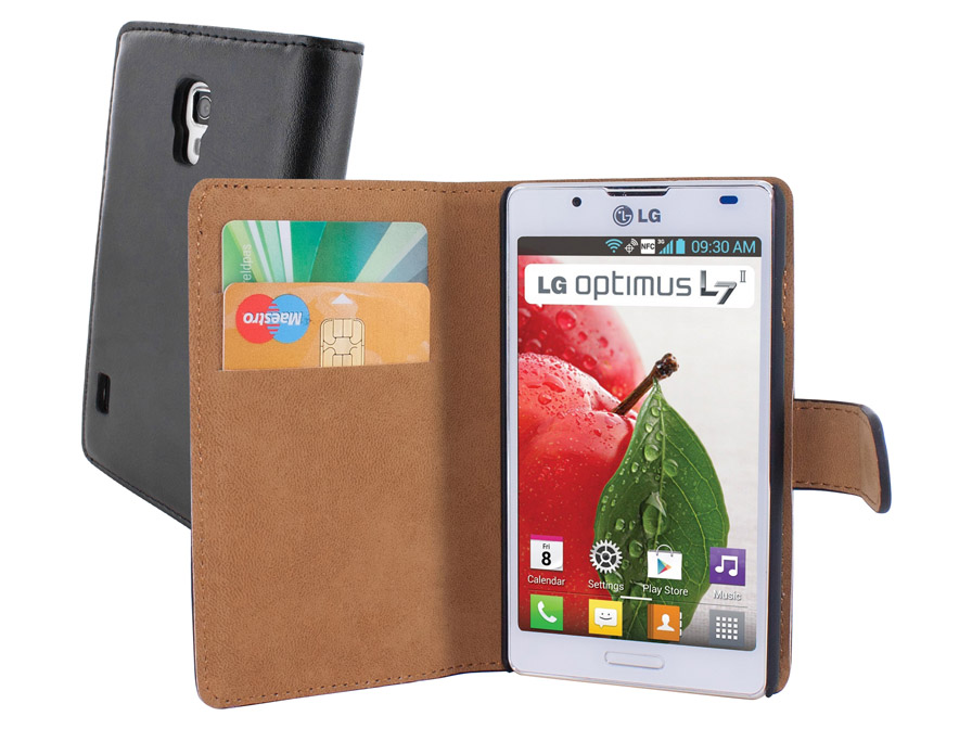 Leren Classic Wallet Case voor LG Optimus (P710)