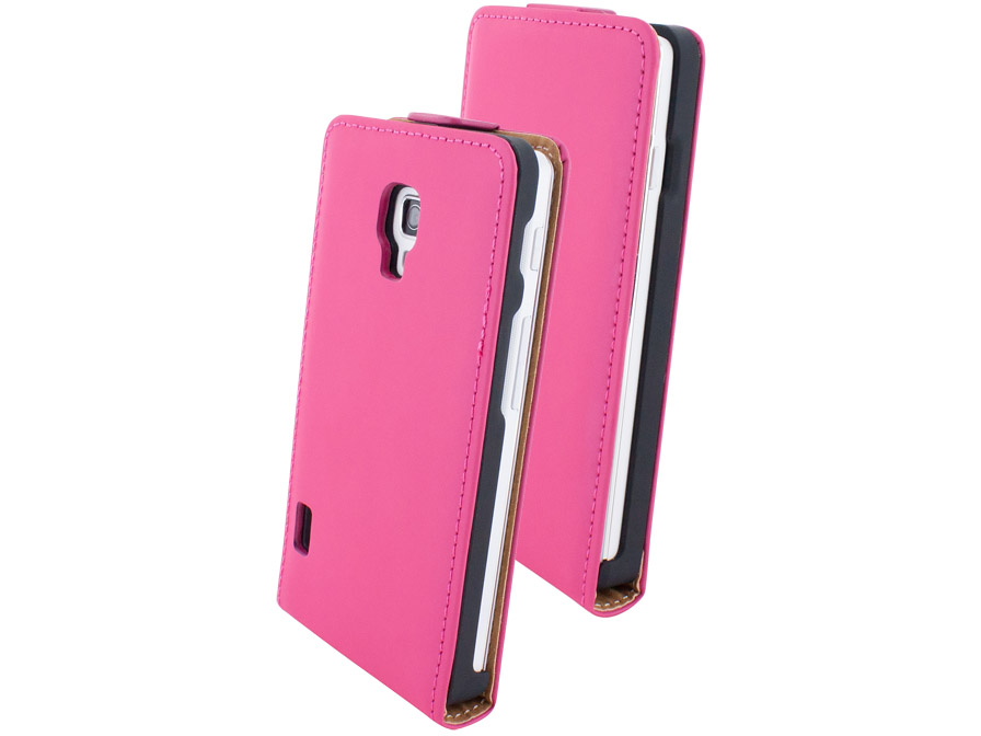 Cadorabo Case works with LG OPTIMUS L7 II (2. Gen.) in OXIDE BLACK
