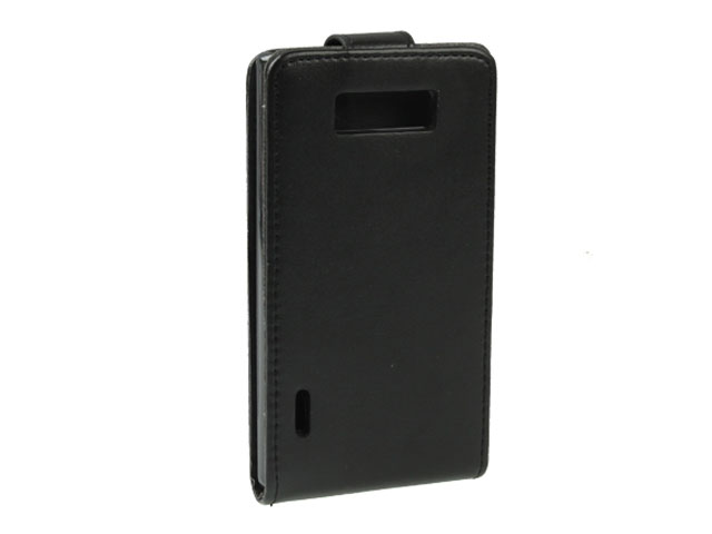 Business Leather Flip Case voor LG Optimus L7 (P700)