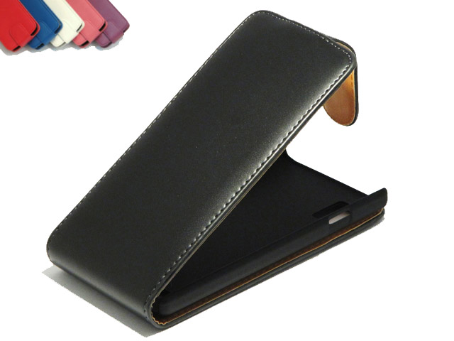 Classic Leather Flip Case voor LG Optimus L9 (P760)