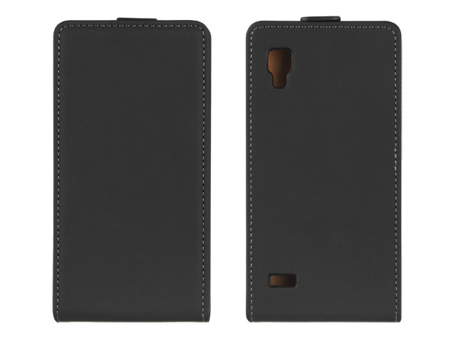 Muvit Slim Elegant Kunstleren Flip Case voor LG Optimus L9