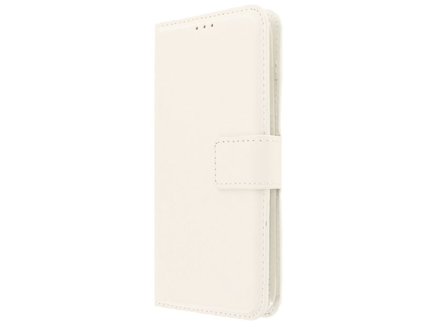 Wallet Book Case - LG K10 hoesje (Wit)