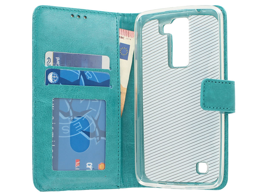 Wallet Bookcase - LG K8 hoesje