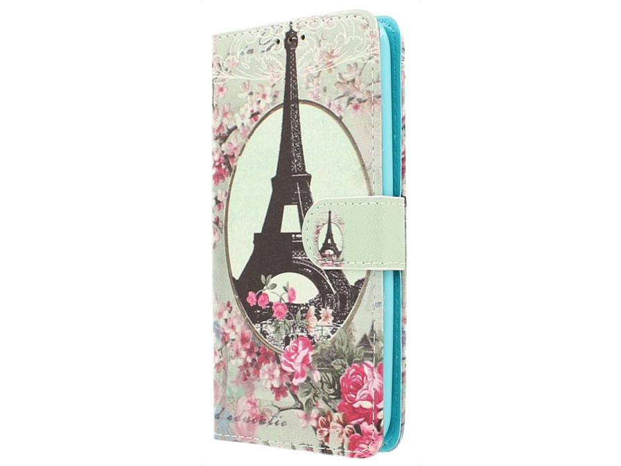 Retro Paris Bookcase - LG K8 hoesje