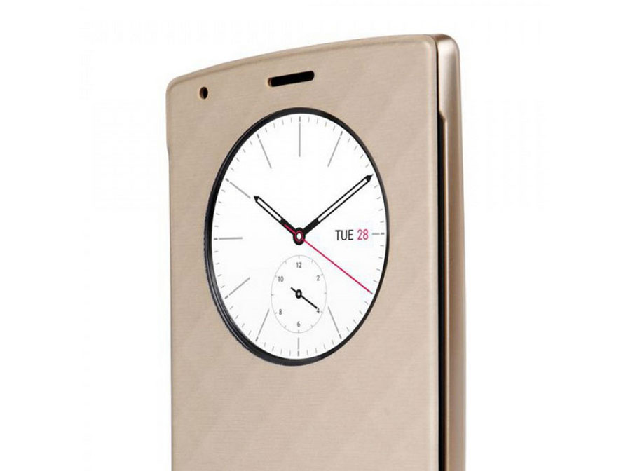 LG G4 Quick Circle Case - Origineel LG hoesje - Goud