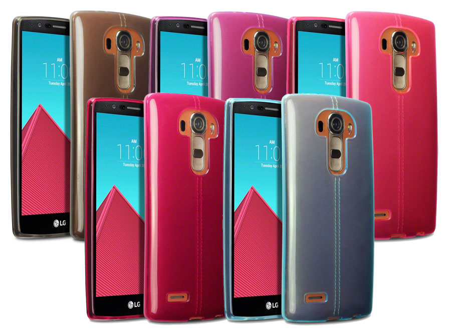 CaseBoutique TPU Soft Case - Zacht Hoesje voor LG G4