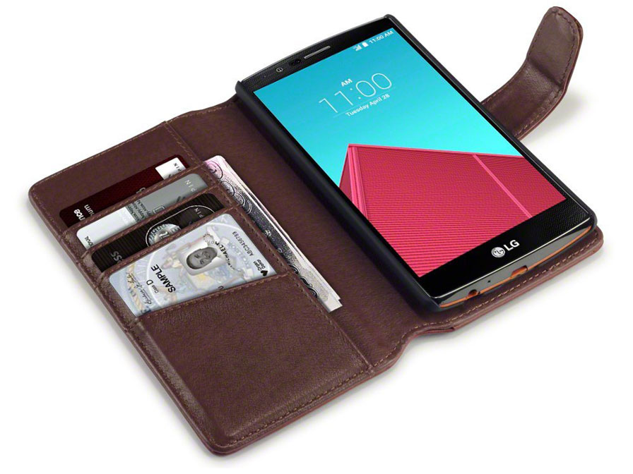 CaseBoutique Leather Wallet Case - LG G4 hoesje
