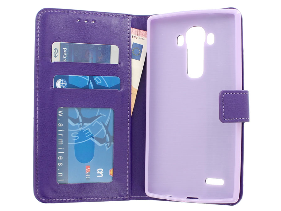 Wallet Book Case Hoesje voor LG G4