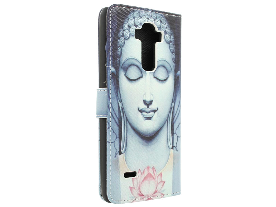 Boeddha Book Case - LG G4 Stylus Hoesje
