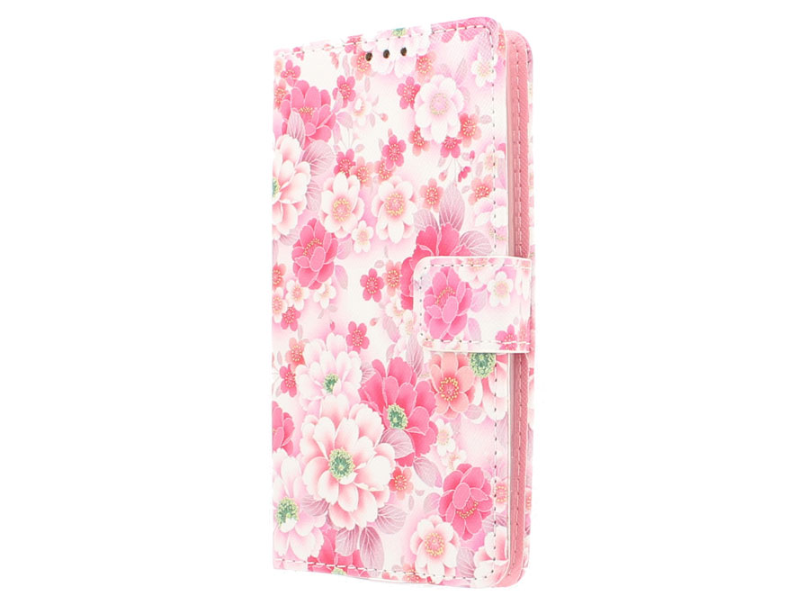 Floral Book Case - LG G4c hoesje