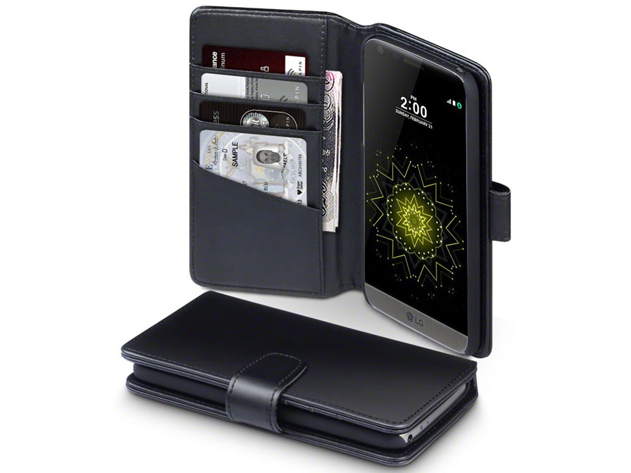 CaseBoutique Leather Wallet Case - LG G5 hoesje