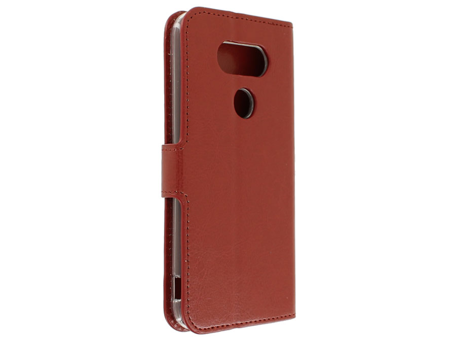 Wallet Book Case - LG G5 hoesje (Bruin)