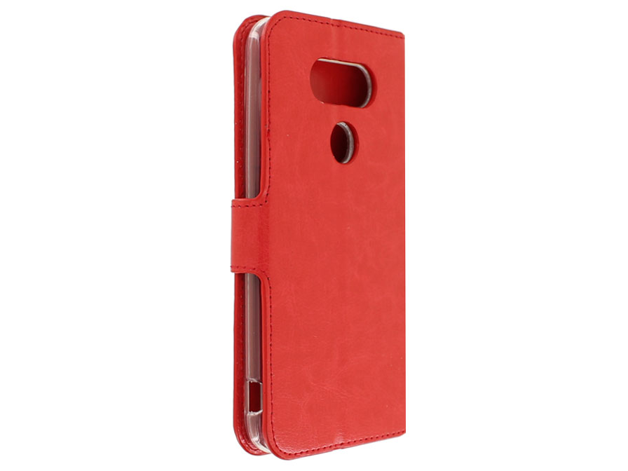 Wallet Book Case - LG G5 hoesje (Rood)