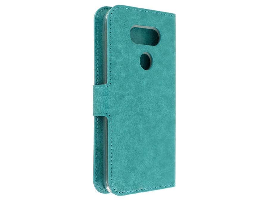 Wallet Book Case - LG G5 hoesje (Turquoise)