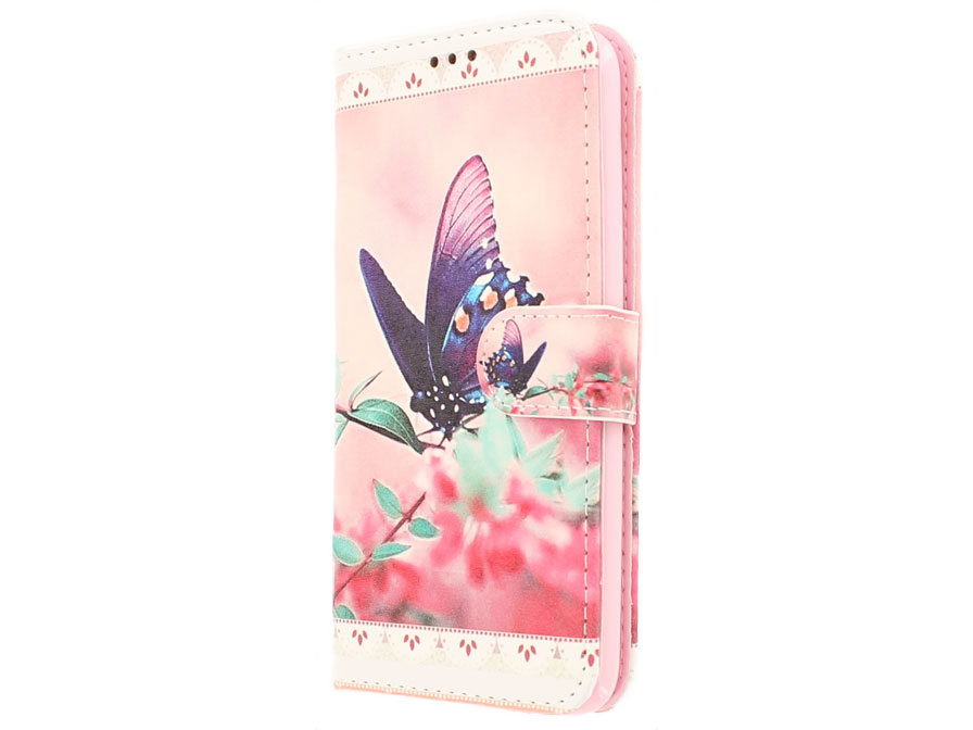 Butterfly Bookcase - LG G5 hoesje