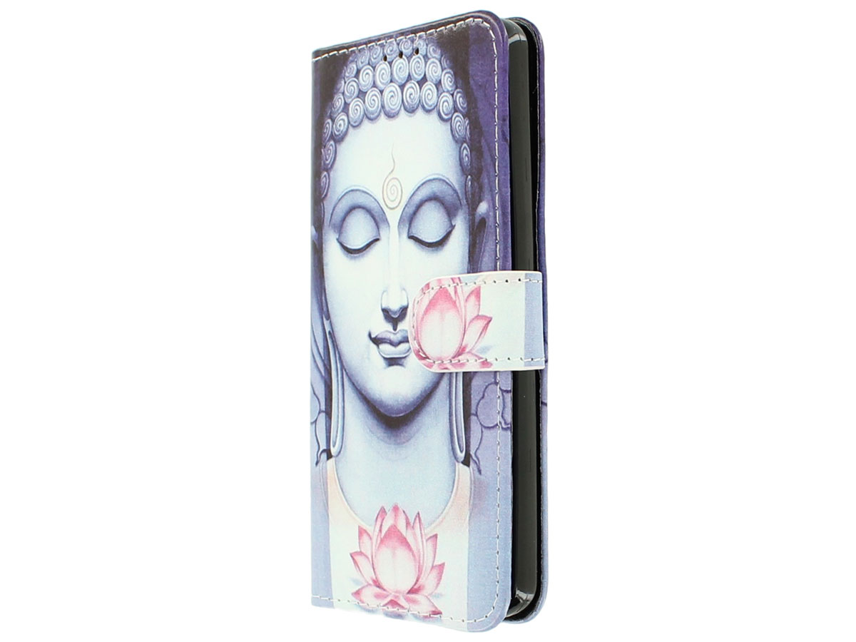 Boeddha Lily Bookcase Flipcase - LG G6 hoesje